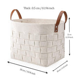 Weave Grid Tote Storage