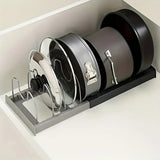 Expandable Pot and Pans Organizer Rack