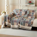 Geneva Boho Knitted Sofa Cover