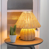 Noya Rattan Table Lamp Home Decor