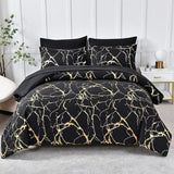 Lux Marble Premium Duvet Cover Set