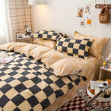 Chateau Checkered Bedding Set | 3pcs Set
