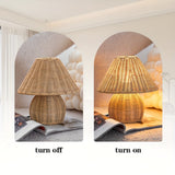 Noya Rattan Table Lamp Home Decor