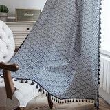 Tidal Scales Curtain