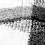 Soft Microfiber Non-Slip Geometric Rug