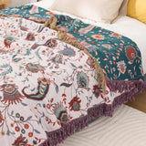 Liora Couverture Douce Réversible Vintage