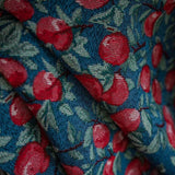 Cherry Bloom Botanical Tassel Curtain