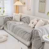 Calista Wave Chenille Sofa Cover