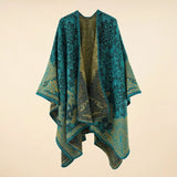 Baroque Pattern Warm Blanket Shawl
