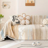Serene Stripes Sofa Cover