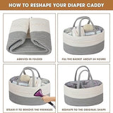 Braided Grey Baby Essentials Organizer