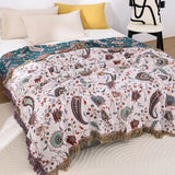 Liora Couverture Douce Réversible Vintage