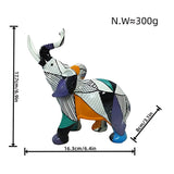 Luxury Abstract Elephant Figurine