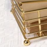 Sleek Iron Napkin Holder