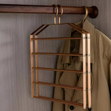 Golden Hue Multi-Layer Organizer