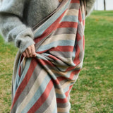 Nordica Stripes Breathable Cotton Blanket