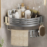 Aluminum Corner Shower Caddy Rack