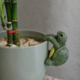 Arden Hanging Turtle Resin Pot Ornament