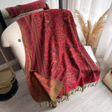 Artisan Boho Bloom Shawl Scarf