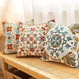 Aurae Embroidered Vintage Cushion Cover