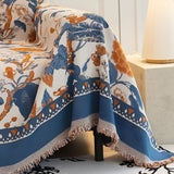 Autumn Vines Jacquard Sofa Cover