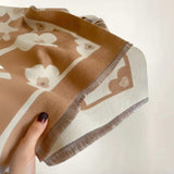 Bloom Classic Floral Winter Scarf