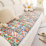 Bohemian Printed Quilted Sofa Cover