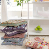 Boho Floral Thick Seat Cushions