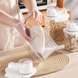 Clear Cereal and Grain Organizer