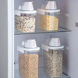 Clear Cereal and Grain Organizer
