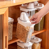 Clear Cereal and Grain Organizer