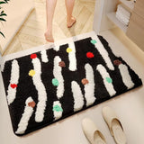 Candy Color Clash Bath Mat