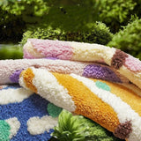 Candy Color Clash Bath Mat