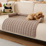 Canine Non-Slip Bolster Pet Quilted Bed