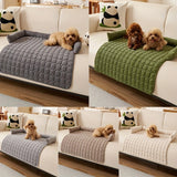 Canine Non-Slip Bolster Pet Quilted Bed