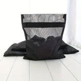 Black Care Mesh Laundry Bag