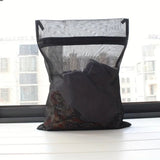 Black Care Mesh Laundry Bag