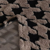 Cavalli Houndstooth Plush Sofa Cover