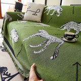 Chantesse Panda Leopard Print Sofa Cover