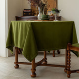 Château Olive Velvet Tablecloth