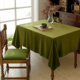Château Olive Velvet Tablecloth