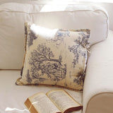 Chateau Vintage Print Cushion Cover