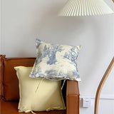 Chateau Vintage Print Cushion Cover