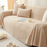 Chenille Plush Sofa Cover