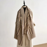 Chic Illusion Style Shawl Scarf