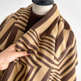 Chic Illusion Style Shawl Scarf