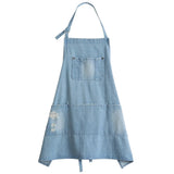 Classic Blue Denim Pocket Apron