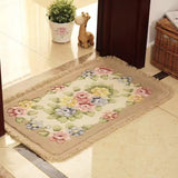 Classic Floral Bloom Bath Mat