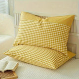Classic Gingham Soft Pillow Case