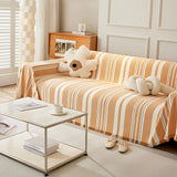 Classic Stripe Patterns Sofa Cover